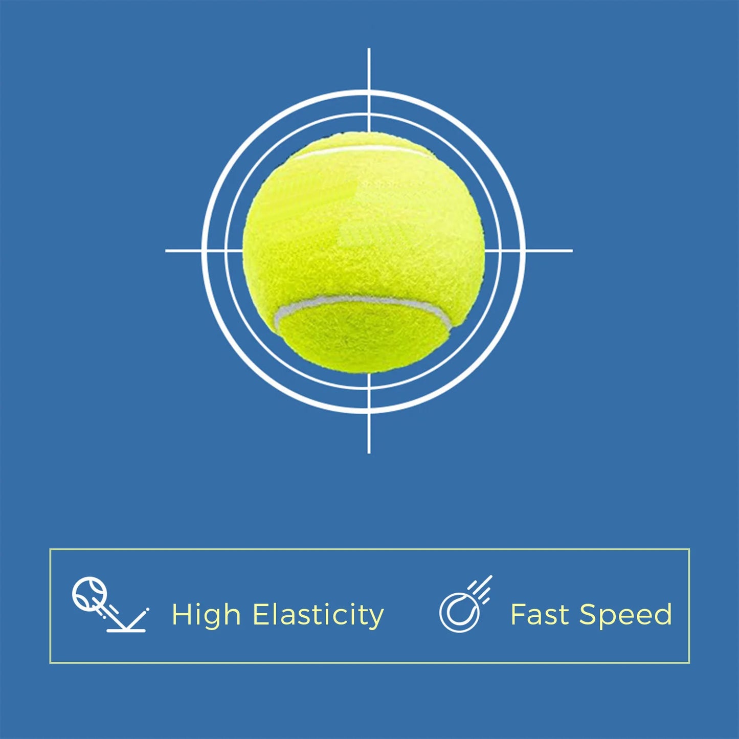 Set of 3 Dog Friendly Tennis Balls