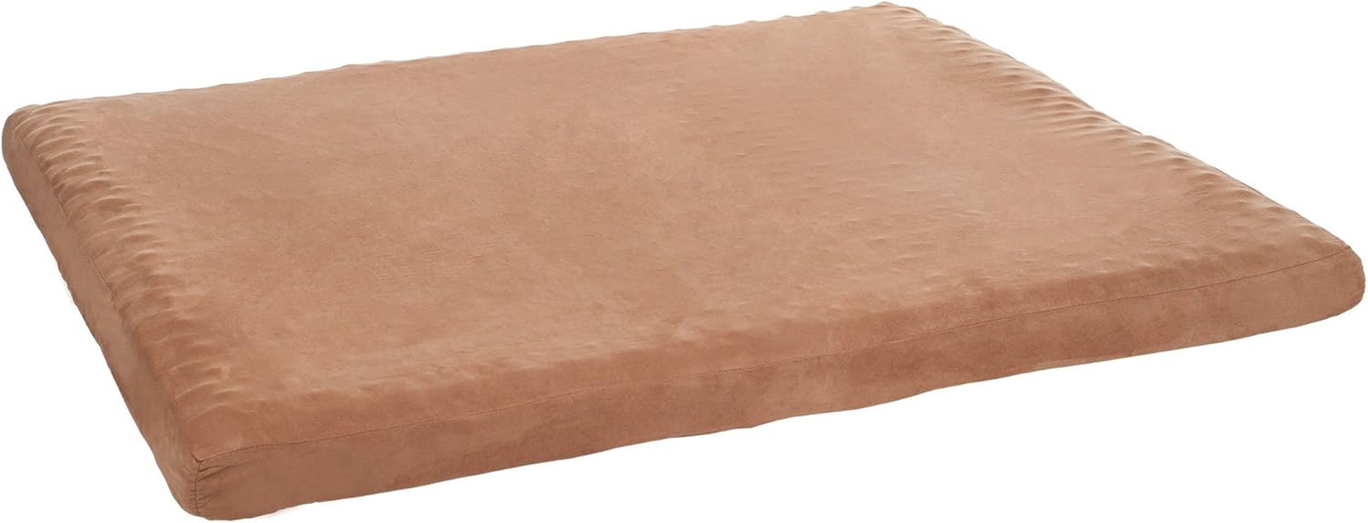 Dog Bed with Removable Cover – 36X27 Pet Bed - 3-Inch Egg Crate Style Foam Orthopedic Dog Bed, Microsuede, and Non-Slip Crate Bed by  (Clay)