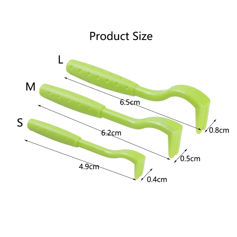 Pet Grooming and Care Kit: Plastic Deworming and Flea Removal Tools for Dogs and Cats