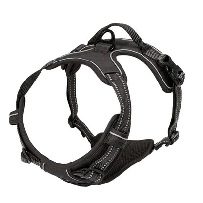 Heavy-Duty Reflective No-Pull Dog Harness with Front Clip and Control Handle for Large Dogs