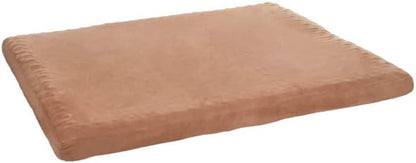 Dog Bed with Removable Cover – 36X27 Pet Bed - 3-Inch Egg Crate Style Foam Orthopedic Dog Bed, Microsuede, and Non-Slip Crate Bed by  (Clay)