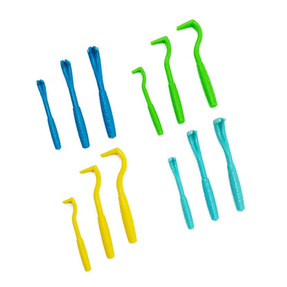 Pet Grooming and Care Kit: Plastic Deworming and Flea Removal Tools for Dogs and Cats