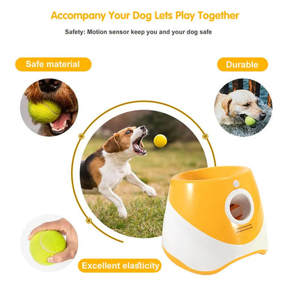 Automatic Tennis Ball Launcher for Dogs