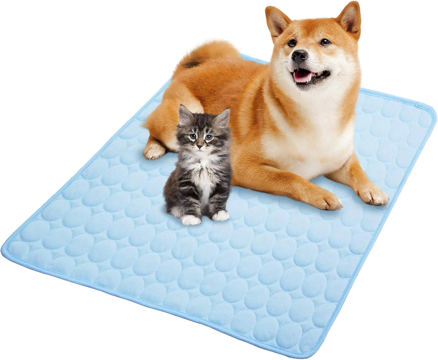 Self-Cooling Dog Mat for Dogs – Washable Summer Cooling Pad for Camping, Home & Travel