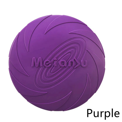 Durable Silicone Flying Disc for Dogs - Perfect for Outdoor Training and Playtime!