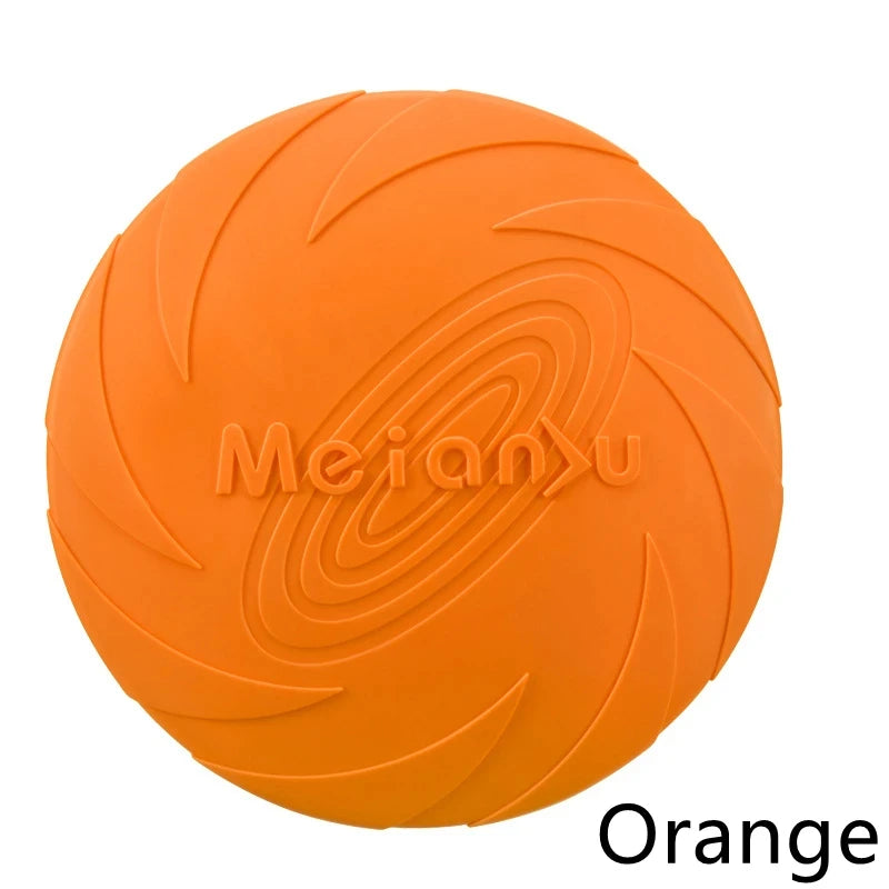 Durable Silicone Flying Disc for Dogs - Perfect for Outdoor Training and Playtime!
