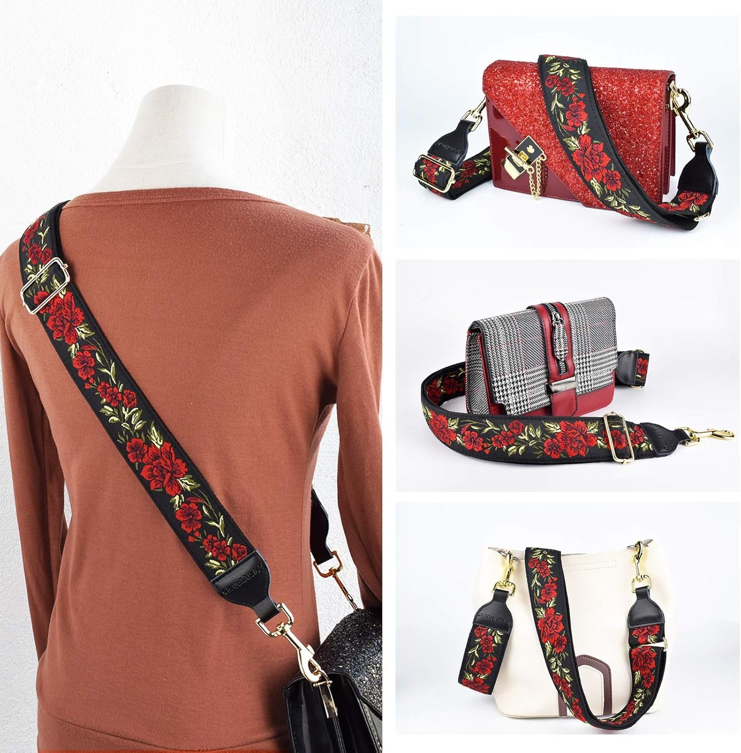 Replacement Handbag Shoulder and Crossbody Strap for Women and Girls